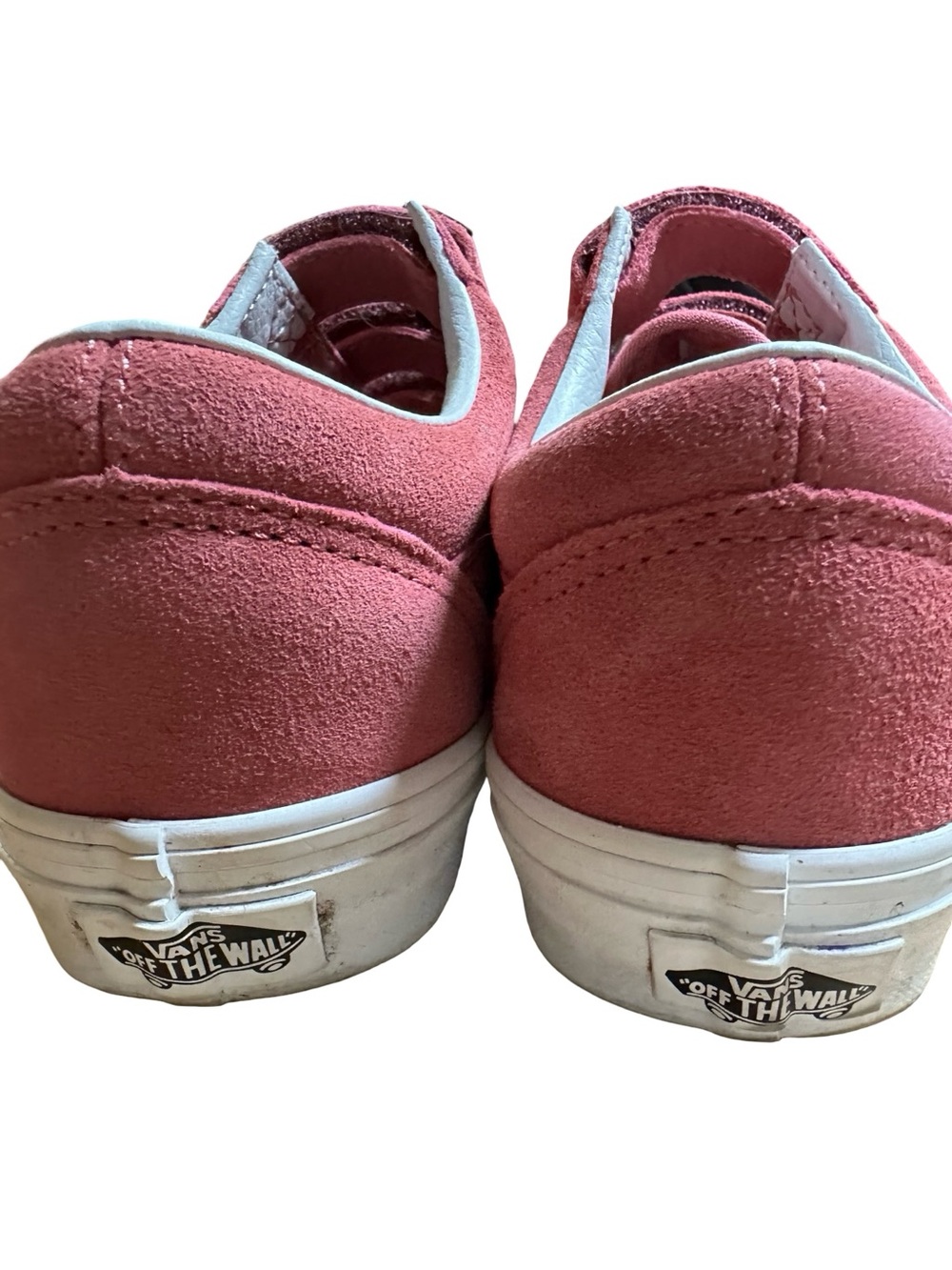 Vans Old Skool Shoes Mauvewood Velcro Closure Sz 8 - Picture 5 of 9